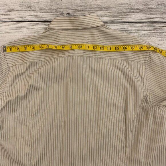 Eton Ganghester 1928 Contemporary Fit Striped Dress Shirt - Picture 8 of 11